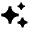 Sparkling Fill Icon from Remix Fill Set
