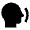 Speak Fill Icon from Remix Fill Set