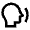 Speak Line Icon from Remix Line Set