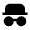 Spy Fill Icon from Remix Fill Set