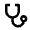 Stethoscope Line Icon from Remix Line Set
