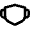 Surgical Mask Line Icon from Remix Line Set