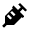 Syringe Fill Icon from Remix Fill Set
