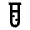 Test Tube Line Icon from Remix Line Set