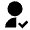 User Follow Fill Icon from Remix Fill Set