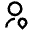 User Location Line Icon from Remix Line Set