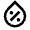 Water Percent Line Icon from Remix Line Set