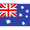 AU Australia Icon from Flagpack Set