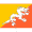 BT Bhutan Icon from Flagpack Set