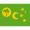 CC Cocos Keeling Islands Icon from Flagpack Set