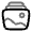Album Icon from Solar Line Duotone Set