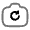 Camera Rotate Icon from Solar Line Duotone Set
