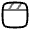 Clapperboard Icon from Solar Line Duotone Set