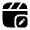 Clapperboard Edit Icon from Solar Bold Set