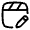 Clapperboard Edit Icon from Solar Linear Set