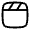 Clapperboard Icon from Solar Linear Set