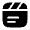Clapperboard Text Icon from Solar Bold Set