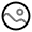 Gallery Circle Icon from Solar Line Duotone Set