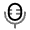 Microphone 5 Icon from Solar Line Duotone Set