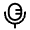 Microphone Icon from Solar Linear Set