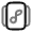 Music Note Slider 3 Icon from Solar Line Duotone Set