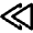 Button Fast Backward Icon from Nova Line Set
