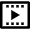 Film Media Play Icon from Nova Line Set