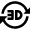 Movies 3d Surround Icon from Nova Solid Set