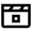 Movies Clapboard Stop Icon from Nova Line Set