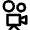Movies Projector 1 Icon from Nova Line Set