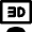 Video Screen 3d Icon from Nova Line Set