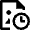 Image File Clock Schedule Icon from Nova Line Set
