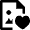 Image File Favourite Heart Icon from Nova Line Set