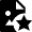 Image File Favourite Star Icon from Nova Solid Set