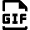 Image File Gif Icon from Nova Line Set