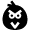 Video Games Angry Bird Icon from Nova Solid Set