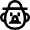 Video Games Big Nose Man Icon from Nova Line Set