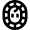Video Games Flower Icon from Nova Line Set