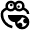 Video Games Froggy Icon from Nova Line Set