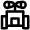 Video Games Junk Robot Wall E Icon from Nova Line Set