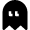 Video Games Pacman Ghost Icon from Nova Solid Set