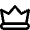 Award Crown Icon from Nova Line Set