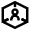 Dimensional Person Icon from Atlas Line Set