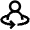 Person Rotation Icon from Atlas Line Set
