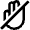 Wayfinding Do Not Push Icon from Nova Line Set