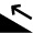 Wayfinding Slope Left Icon from Nova Solid Set