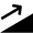 Wayfinding Slope Right Icon from Nova Solid Set