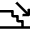 Wayfinding Stair Down Icon from Nova Line Set