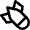 Weapon Atomic Bomb Warhead Icon from Nova Line Set