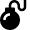 Weapon Bomb Icon from Nova Solid Set